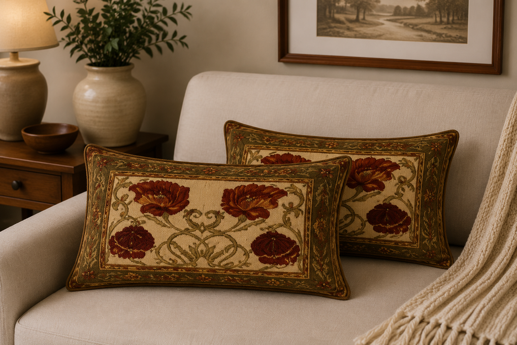 Persian-Inspired Luxurious Accent Cushions