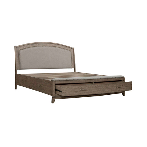 Avalon Upholstered Storage Bedroom Set