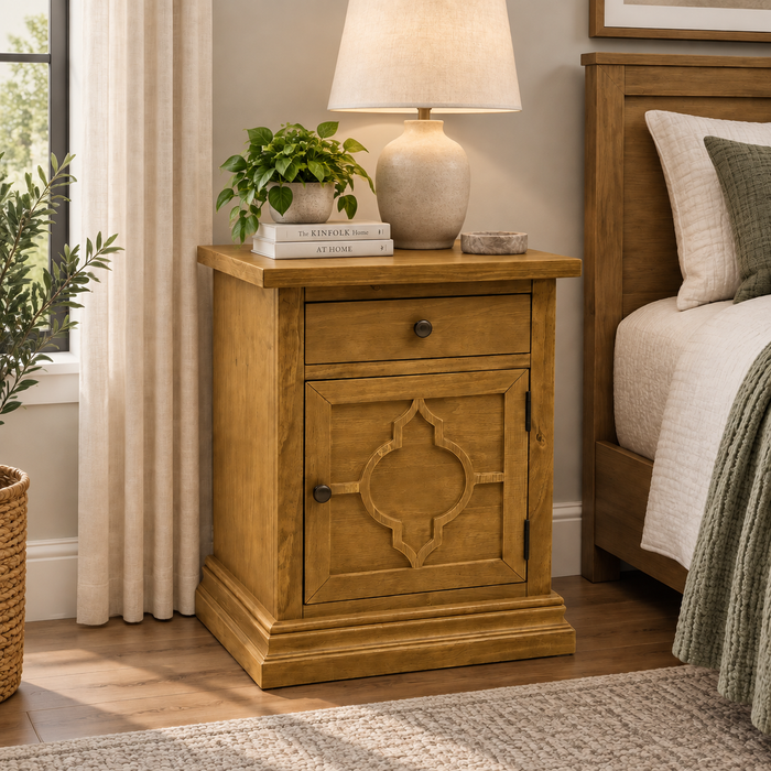 Asbury 1-Drawer 1-Door Nightstand