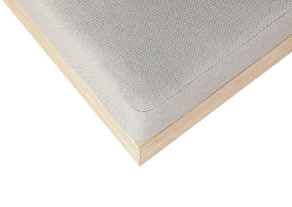 Paradiso Outdoor Teak Natural Ottoman