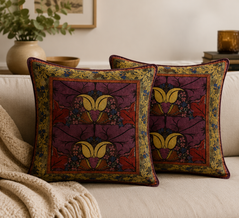 Persian-Inspired Luxurious Accent Cushions