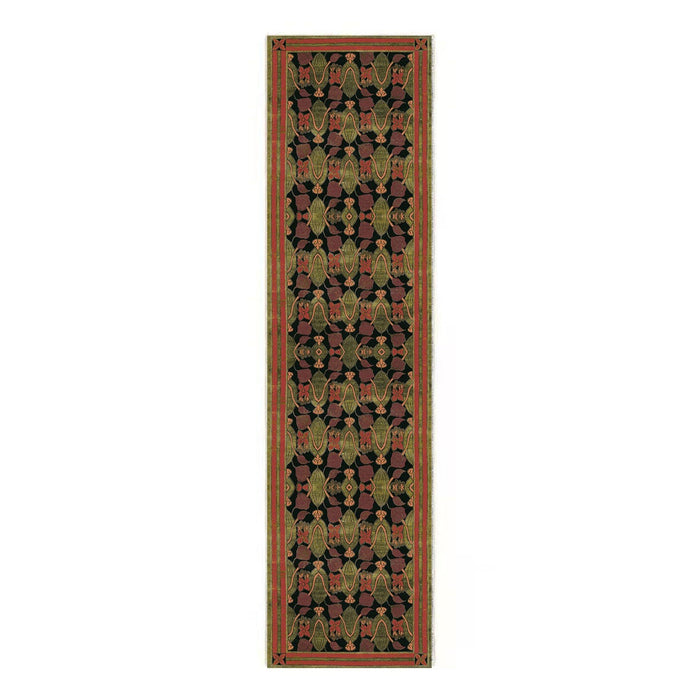 Arts and Crafts Collection Area Rug Ultra Soft Washable Rug, Non Slip Area Rug Indoor, Stain Resistant Rugs for Living Room Bedroom Vintage Home Decor