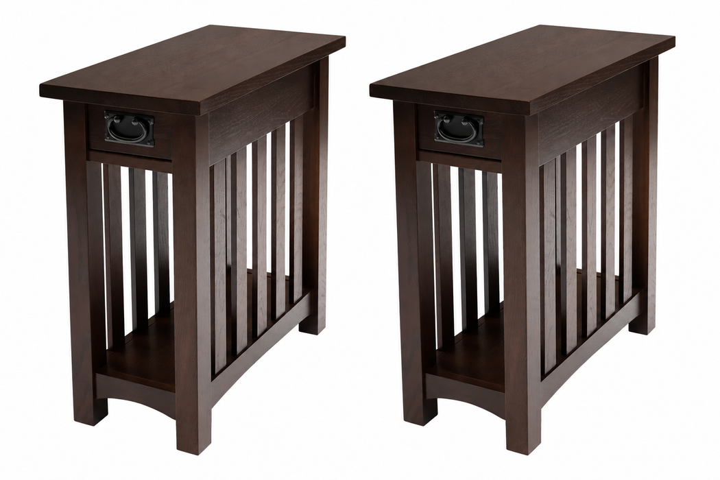 Mission Arts & Crafts 1 Drawer Side Table