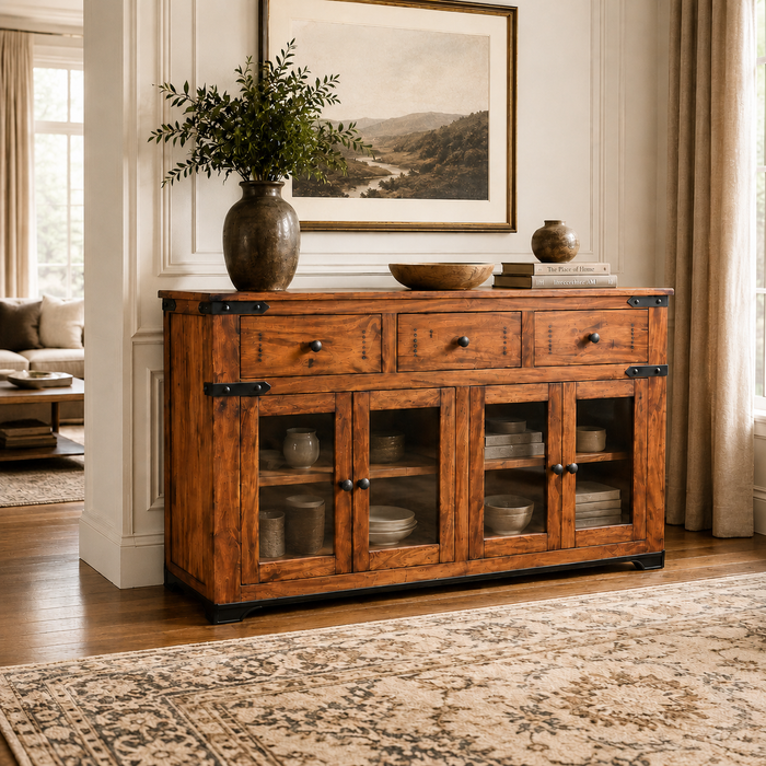 Granville Parota Wood Sideboard - 70"