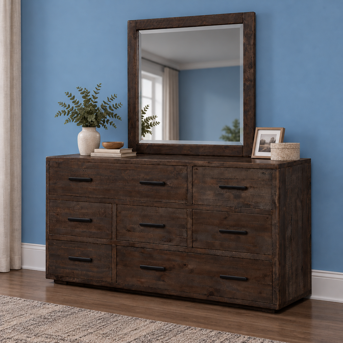 Bucktown 7 Drawer Dresser - Espresso