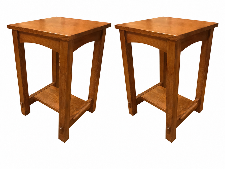 Mission Mortise and Tenon End Table