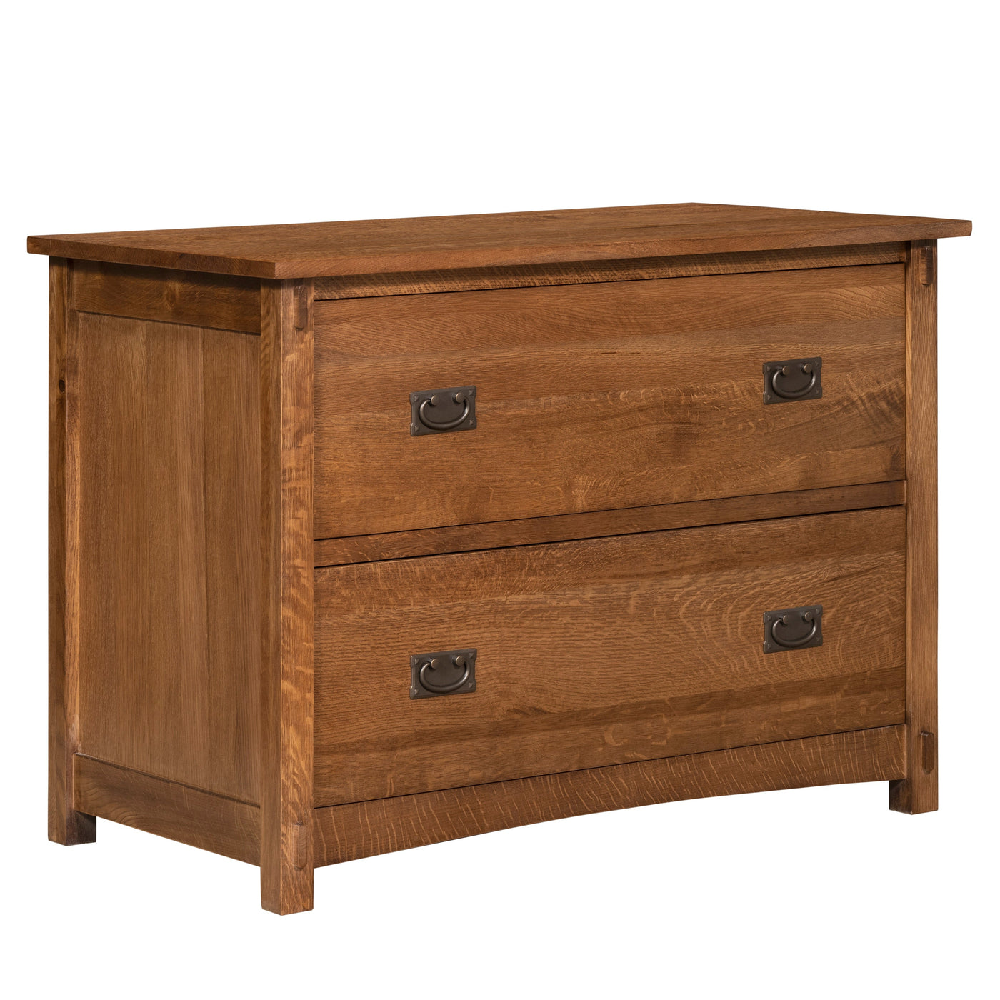 Mission Oak 2-Drawer Lateral File Cabinet – Walnut Stain | In Stock ...
