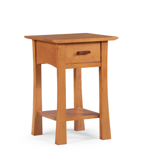 Heritage Cherry Solid Cherry Wood Nightstand / End Table