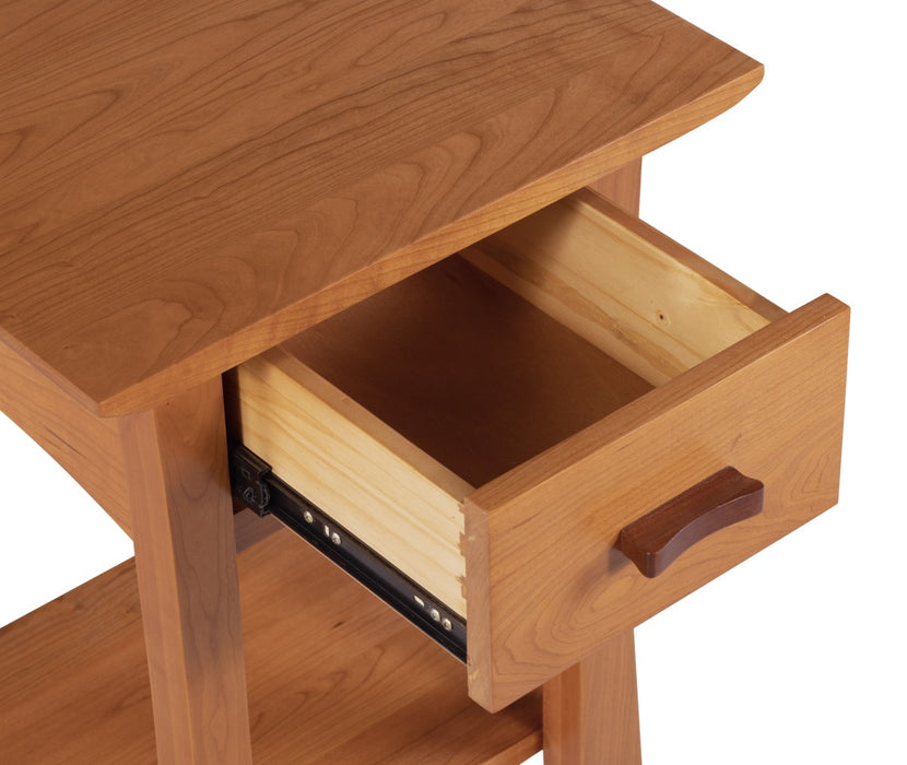 Heritage Cherry Solid Cherry Wood Nightstand / End Table