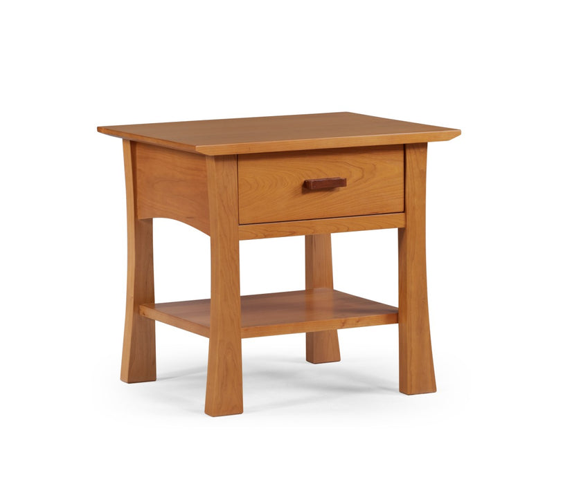 Heritage Cherry Solid Cherry Wood 1-Drawer End Table