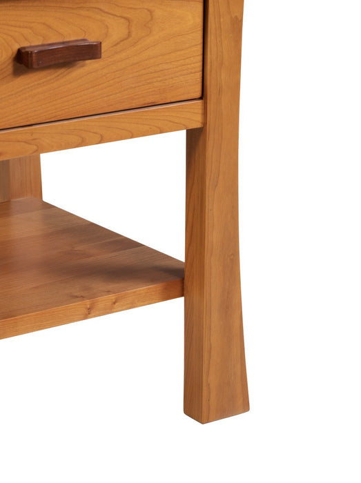 Heritage Cherry Solid Cherry Wood 1-Drawer End Table