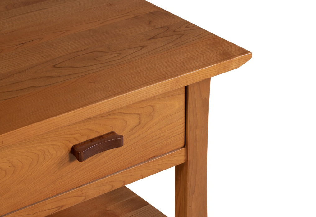Heritage Cherry Solid Cherry Wood 1-Drawer End Table