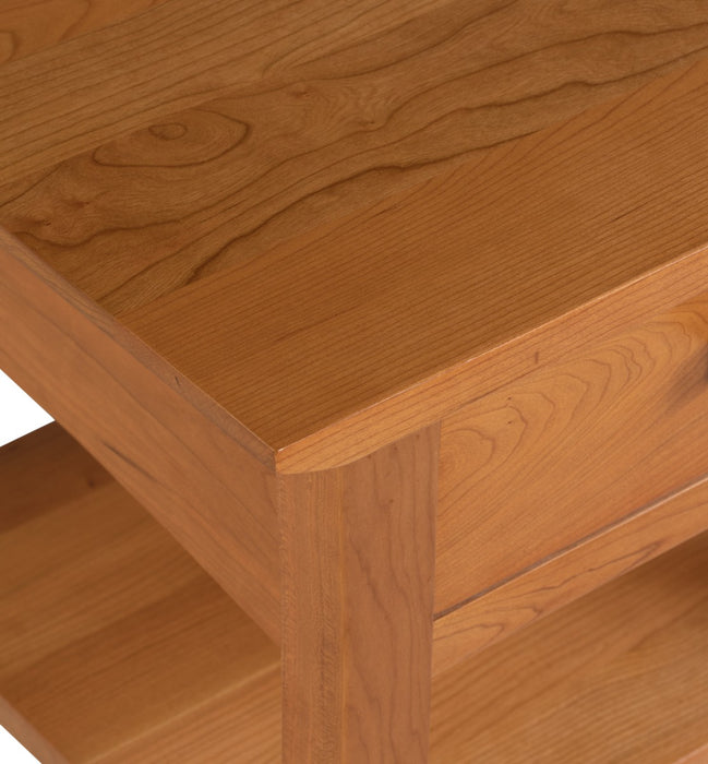 Heritage Cherry Solid Cherry Wood 1-Drawer End Table