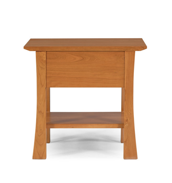 Heritage Cherry Solid Cherry Wood 1-Drawer End Table