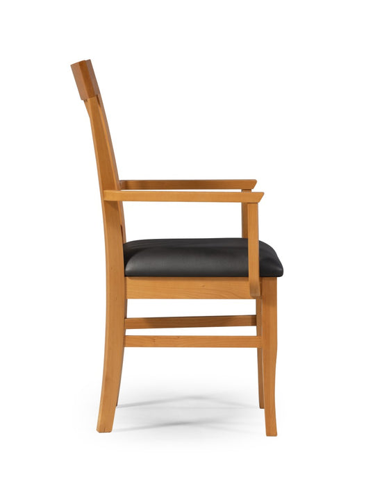 Heritage Cherry Solid Cherry Wood Dining Table & Chairs Set