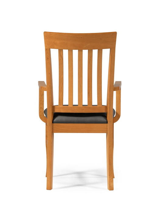 Heritage Cherry Solid Wood Dining Arm Chair