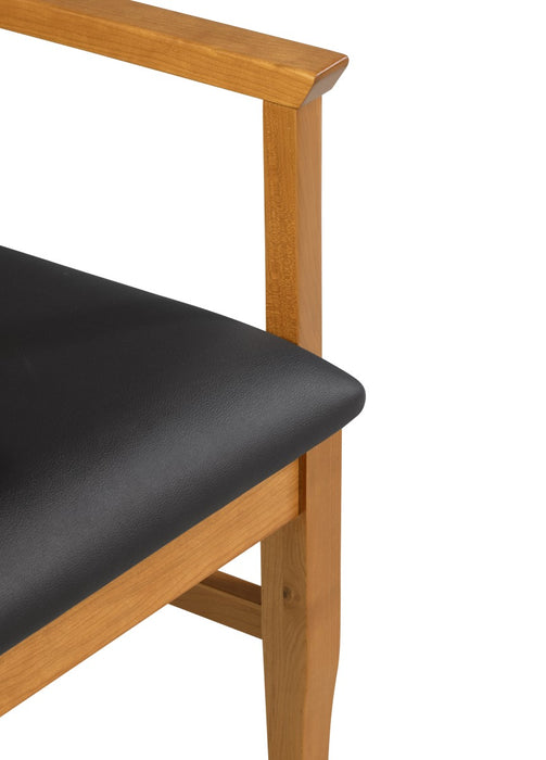 Heritage Cherry Solid Wood Dining Arm Chair