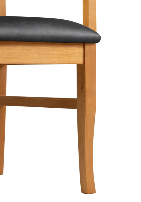 Heritage Cherry Solid Cherry Wood Dining Table & Chairs Set
