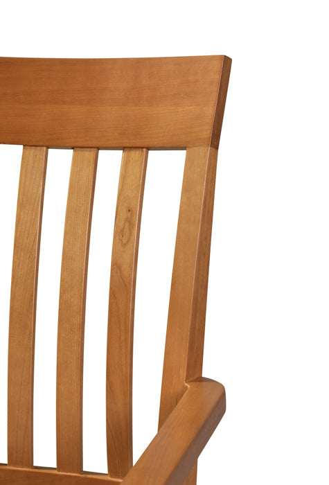 Heritage Cherry Solid Wood Dining Arm Chair