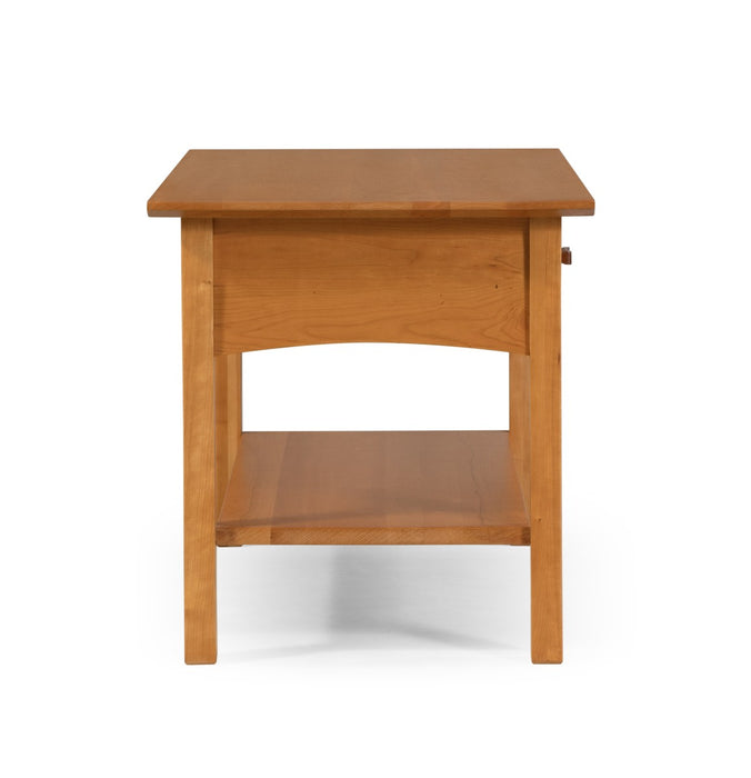 Heritage Cherry Solid Wood 2-Drawer Coffee Table