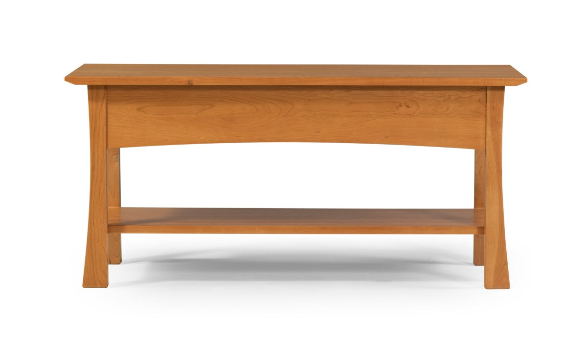 Heritage Cherry Solid Wood 2-Drawer Coffee Table