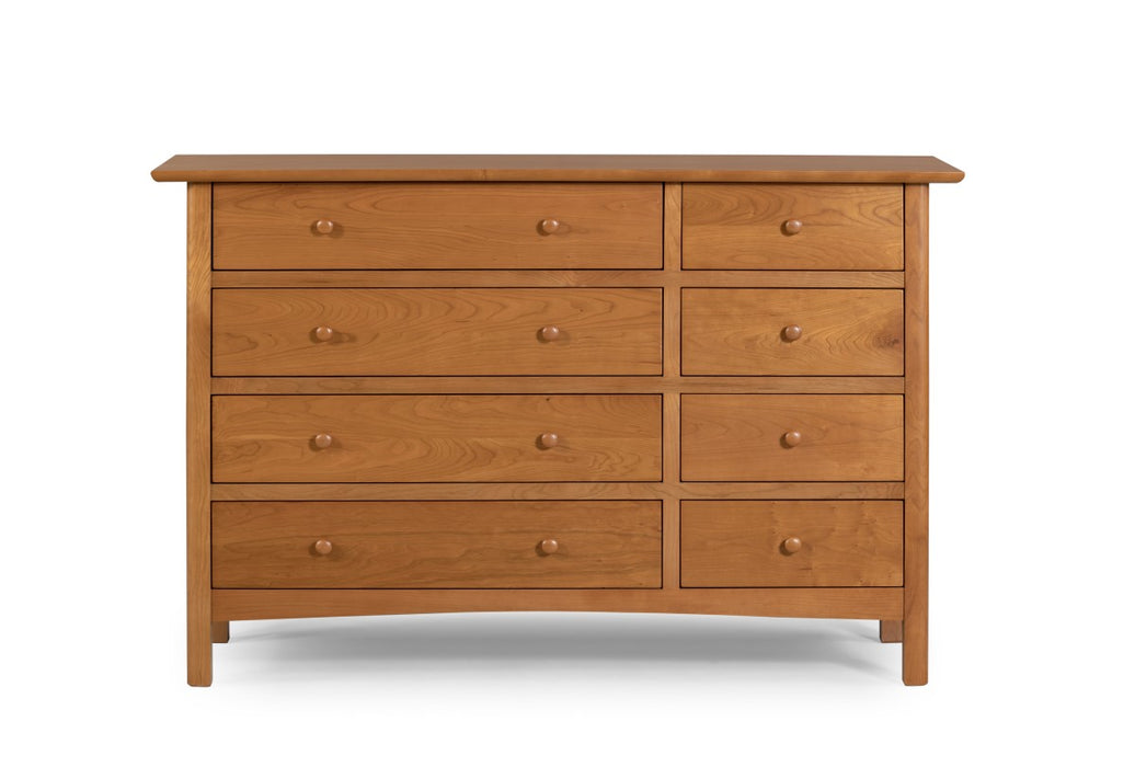 Heritage Cherry Solid Cherry Wood 8-Drawer Dresser