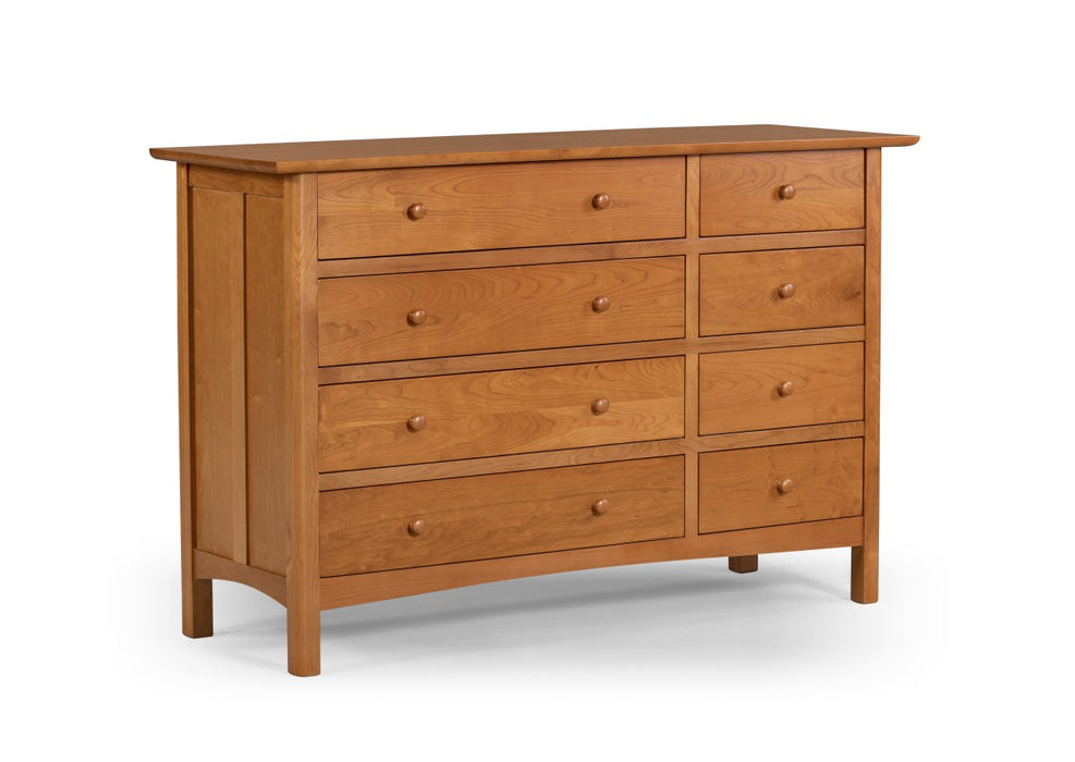 Heritage Cherry Solid Cherry Wood 8-Drawer Dresser
