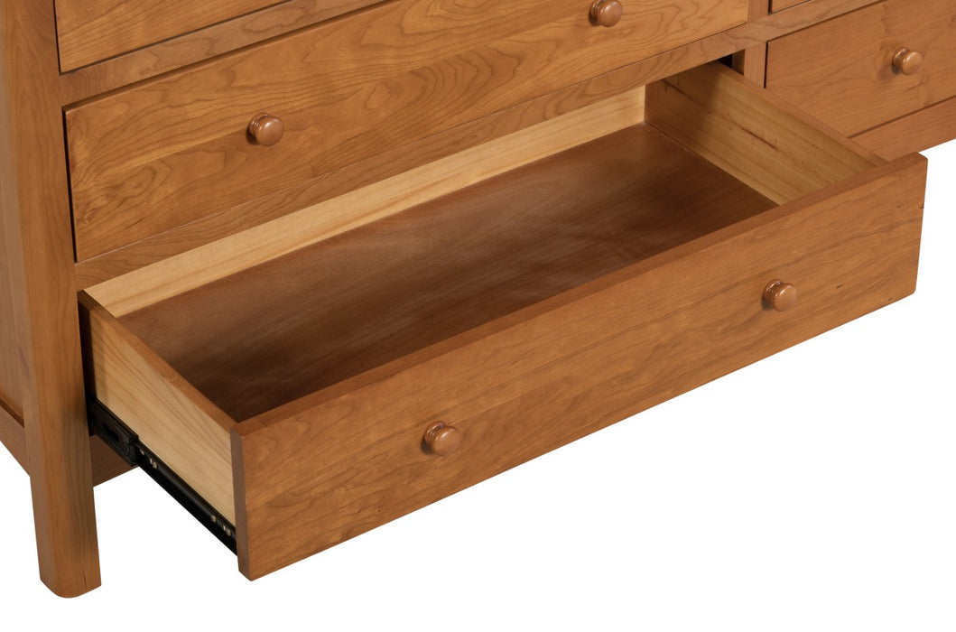 Heritage Cherry Solid Cherry Wood 8-Drawer Dresser