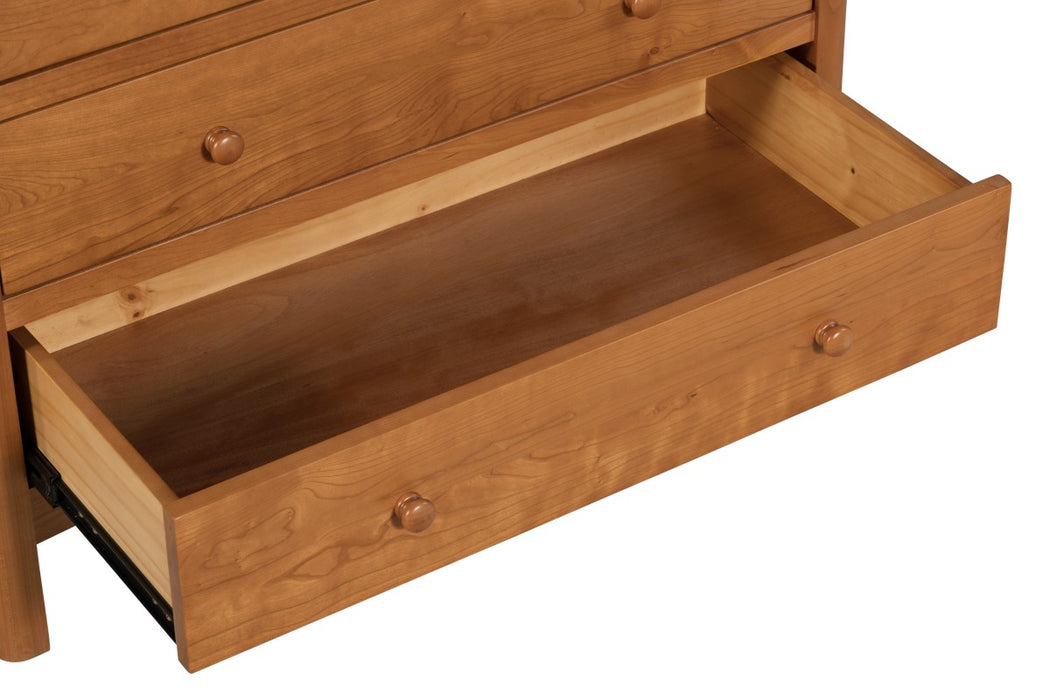 Heritage Cherry Solid Cherry Wood 5-Drawer Chest / Dresser