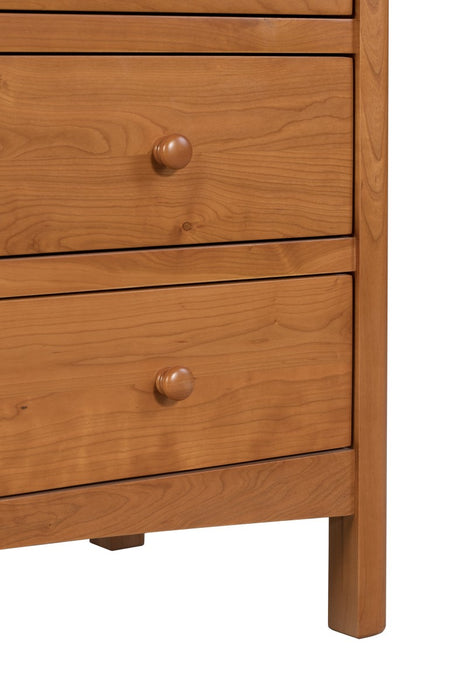 Heritage Cherry Solid Cherry Wood 5-Drawer Chest / Dresser