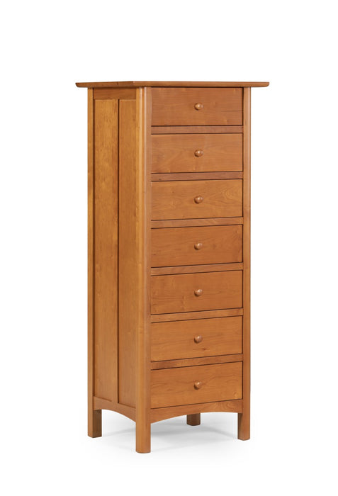 Heritage Cherry Solid Cherry Wood 7-Drawer Lingerie Chest