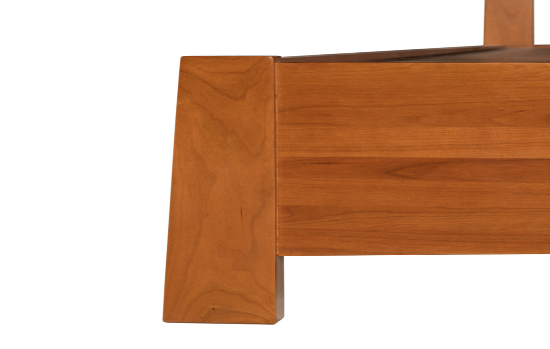 Heritage Cherry Solid Cherry Wood Storage Bed