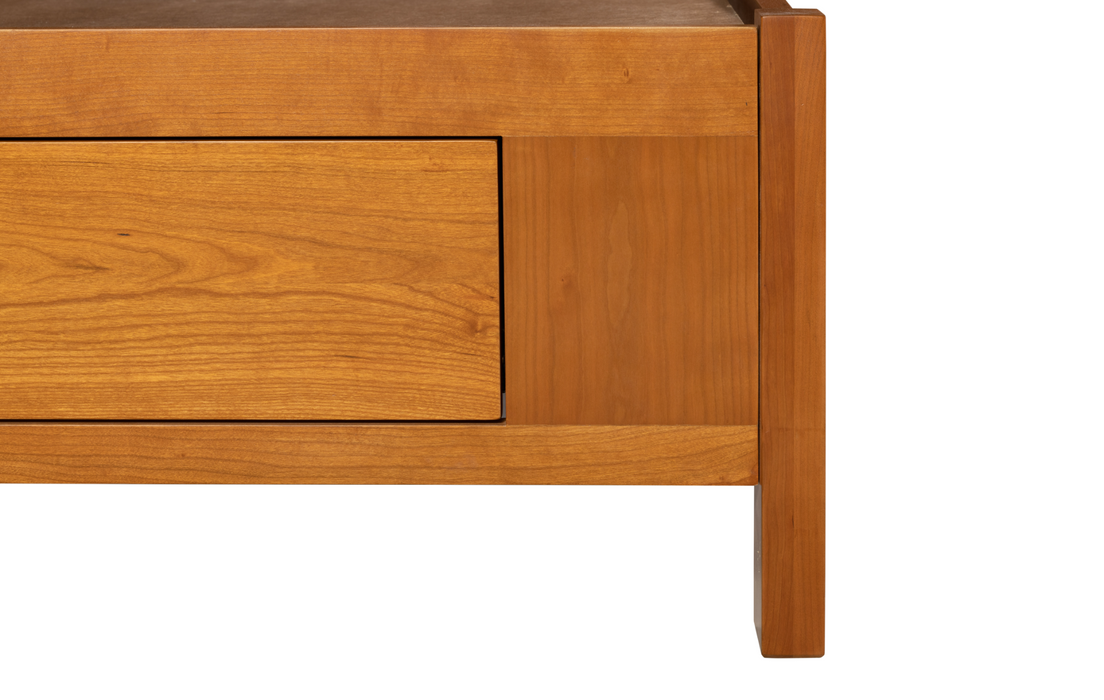 Heritage Cherry Solid Cherry Wood Storage Bed