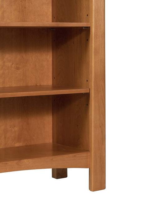 Heritage Cherry Solid Cherry Wood Tall 72" High Bookcase