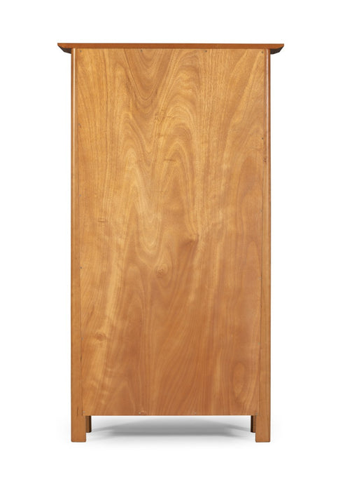 Heritage Cherry Solid Cherry Wood Tall 72" High Bookcase