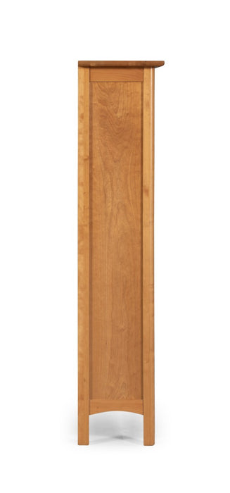 Heritage Cherry Solid Wood 2-Door Bookcase