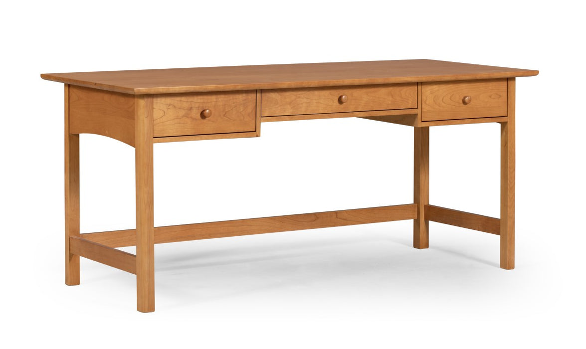 Heritage Cherry Solid Cherry Wood 3-Drawer Writing Desk