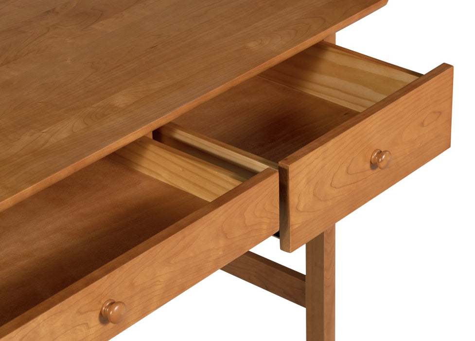 Heritage Cherry Solid Cherry Wood 3-Drawer Writing Desk