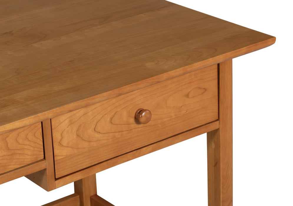 Heritage Cherry Solid Cherry Wood 3-Drawer Writing Desk
