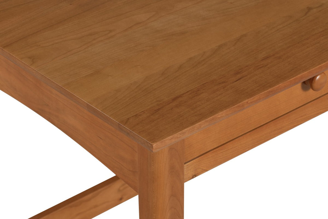 Heritage Cherry Solid Cherry Wood 2-Drawer 48" Writing Desk