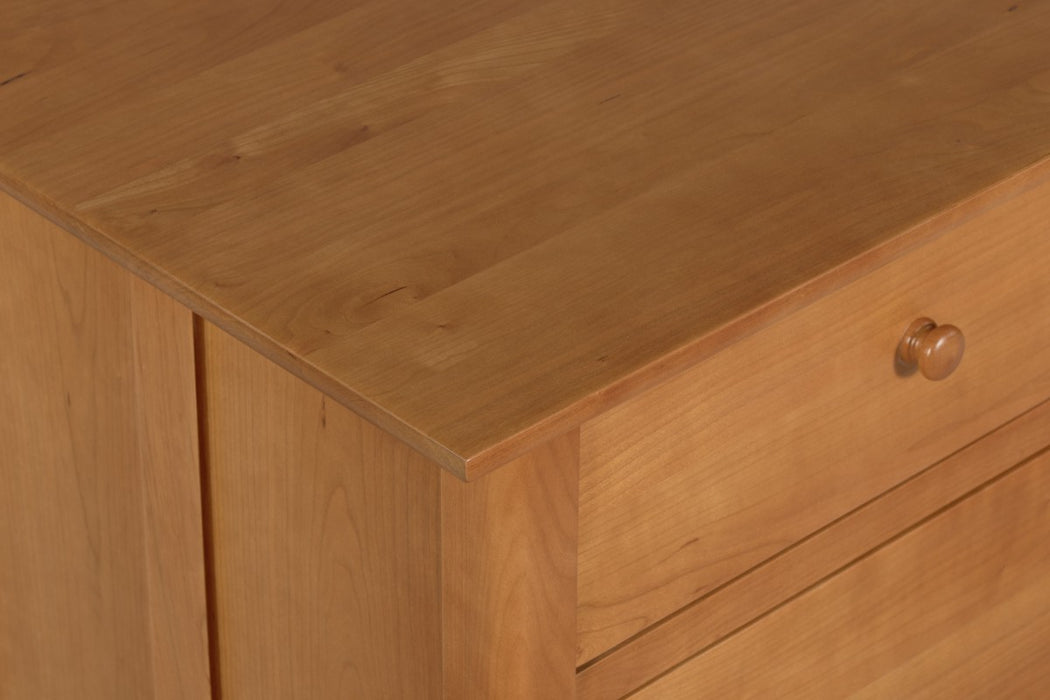 Heritage Cherry Solid Wood 2-Drawer File Cabinet