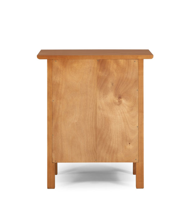 Heritage Cherry Solid Wood 2-Drawer File Cabinet