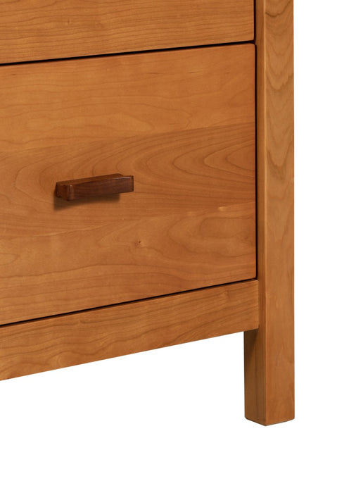 Heritage Cherry Solid Wood 4-Drawer Office File Cabinet