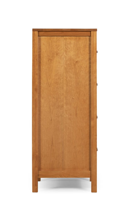 Heritage Cherry Solid Wood 4-Drawer Office File Cabinet