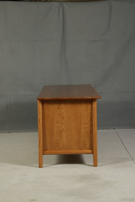 Heritage Cherry Solid Cherry Wood TV Stand - 80"