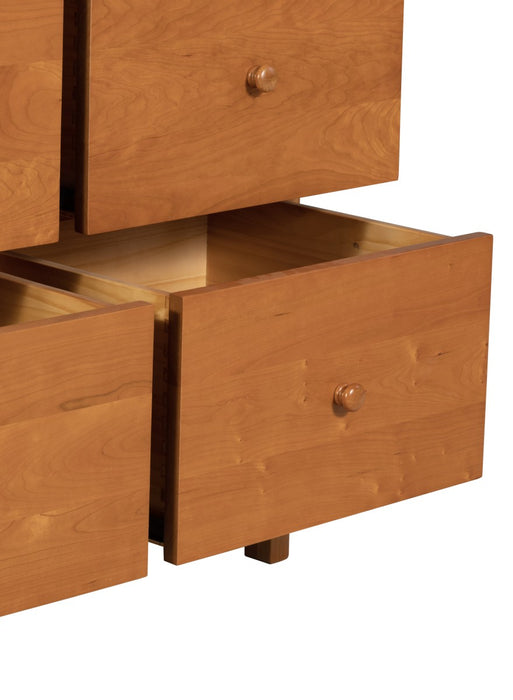 Heritage Cherry Solid Cherry wood 6 Drawer Lateral File Cabinet