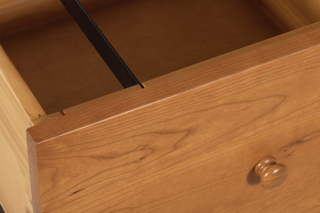 Heritage Cherry Solid Cherry wood 6 Drawer Lateral File Cabinet