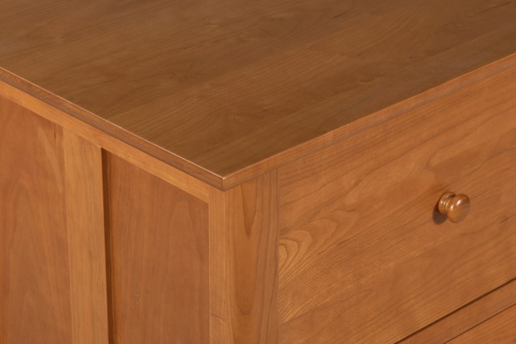 Heritage Cherry Solid Cherry wood 6 Drawer Lateral File Cabinet