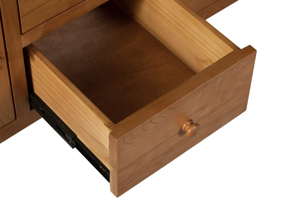 Heritage Cherry Solid Wood Media Console / Multi-Use Cabinet
