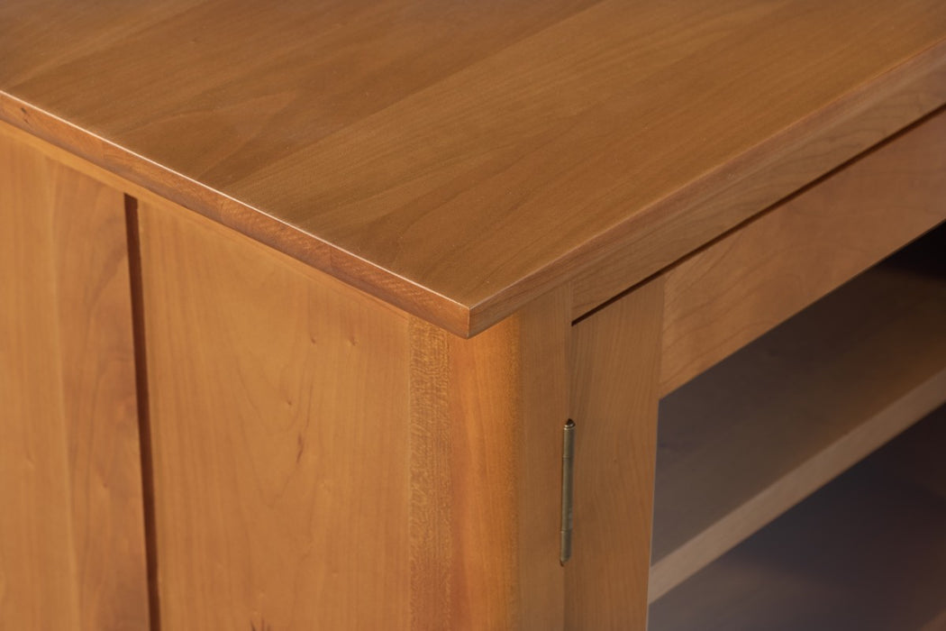 Heritage Cherry Solid Wood Media Console / Multi-Use Cabinet